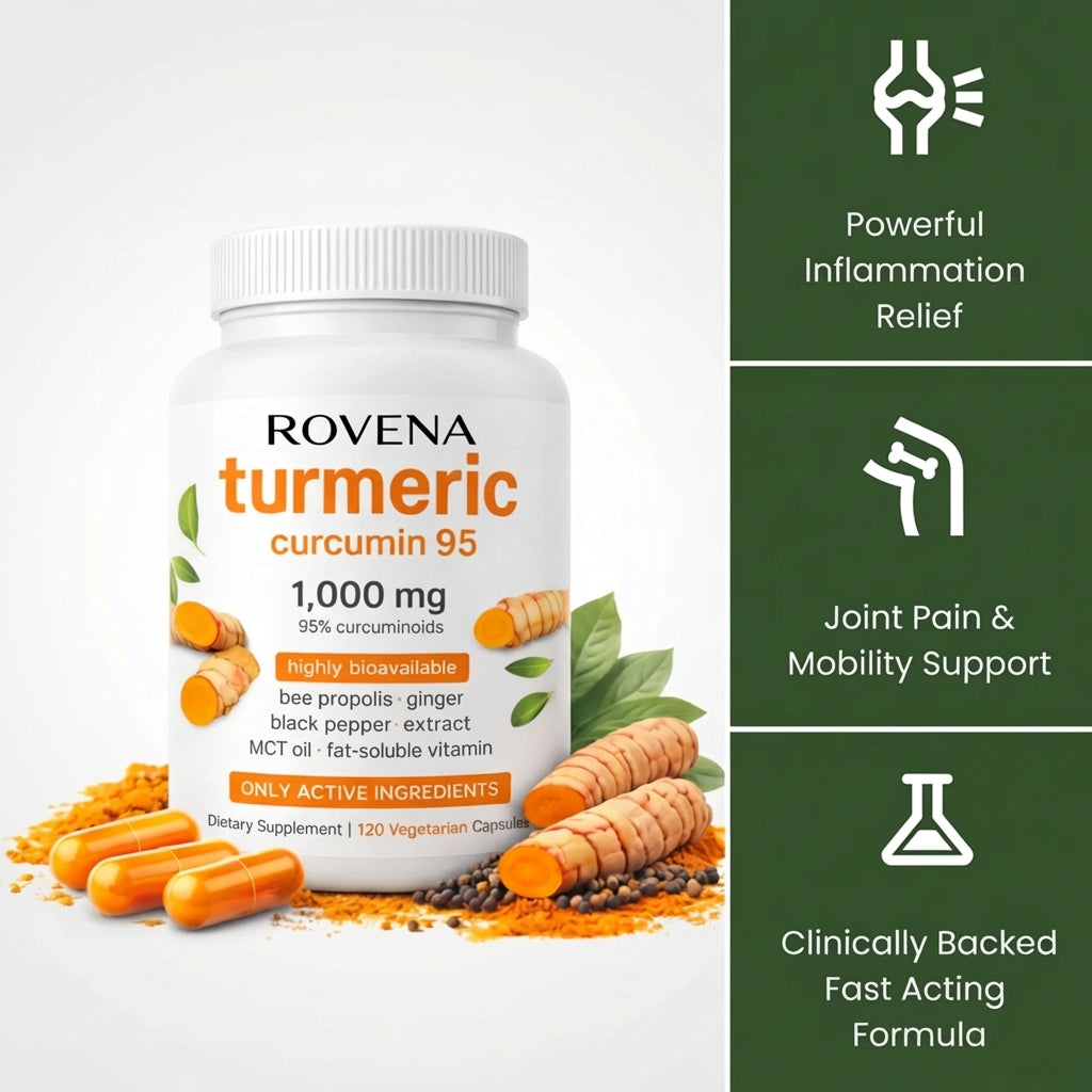 Turmeric Curcumin Capsules (1,000MG)