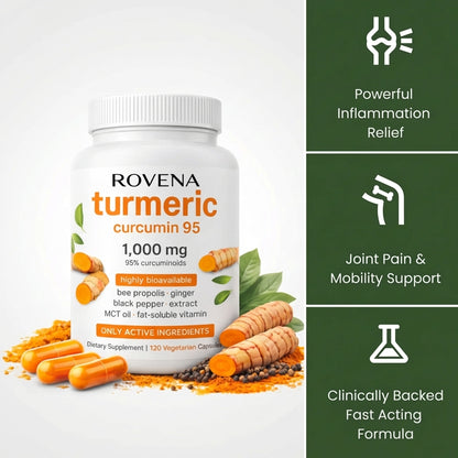 Turmeric Curcumin Capsules (1,000MG)
